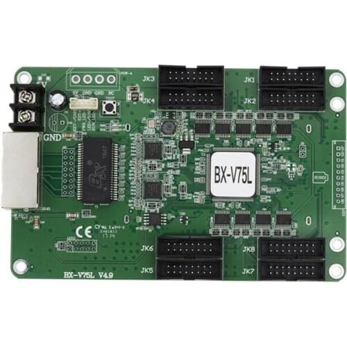 Wholesaler price onbon display led tv receiving card bx-v75l for led video processor
