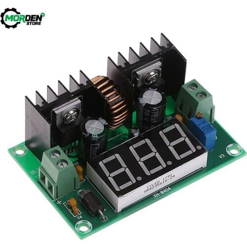 XH-M404 DC-DC Step-down Power Supply Module 4-40v to 1.25-36v PWM 8A Voltage Regulator Digital Display Xl4016E1