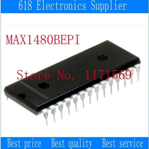 100% New 10pcs/lot MAX1480BEPI MAX1480B MAX1480 DIP28