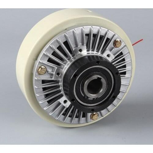 6Nm 0.6kg DC24V Hollow Shaft Magnetic Powder Clutch Winding Brake for Tension Control Bagging Printing Packaging Dyeing Machine