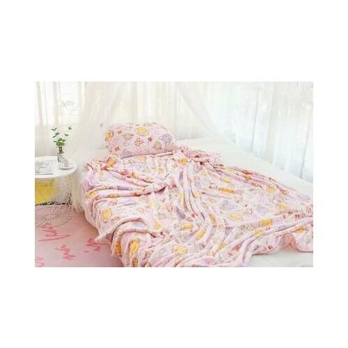 Cardcaptor Star Fashion Anime Figures Cartoon Product Cosplay Accessories Blanket Household Pillowslip Gifts New