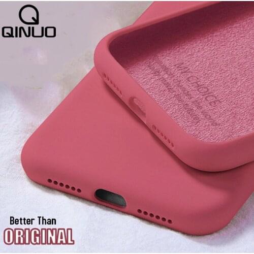 Luxury Liquid Silicone Original Case For Huawei Honor 10i 20 30 Pro 10 i 9 Lite 8X 8S X10 Nova 5T 7 Soft Candy Solid Color Cover