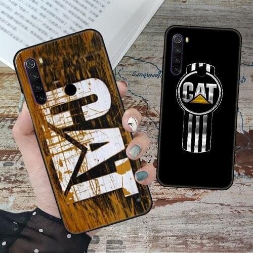 Phone Case For Xiaomi Redmi Note 8 8T 7 7A 9 9S 8A 4 5 Pro Black Cover Hoesjes Tpu Prime Art Bumper Fashion Caterpillar