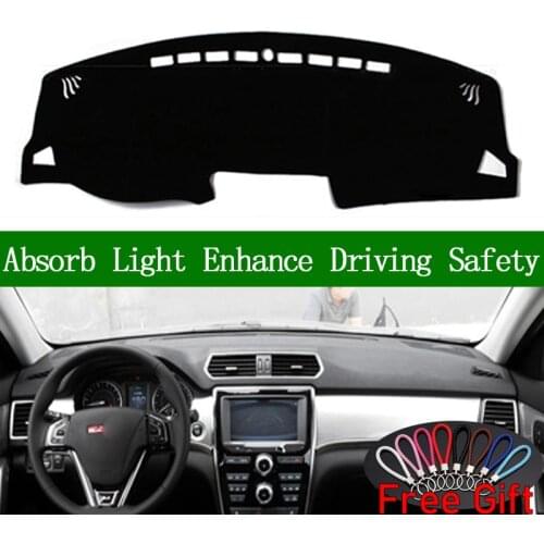 For HAVAL H2 2012 2013 2014 2015-2018 Dashboard Cover Sun Shade Non-slip Dash Mat Pad Carpet Car Stickers Interior Accessories