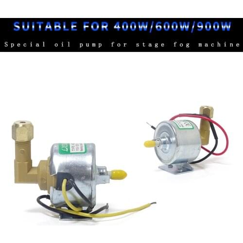40DCB 18W Electromagnetic Pump 400w 600w 900w Fog Machine Accessories Sucker Rod Pump Plastic Joint Use For Smoke Machine
