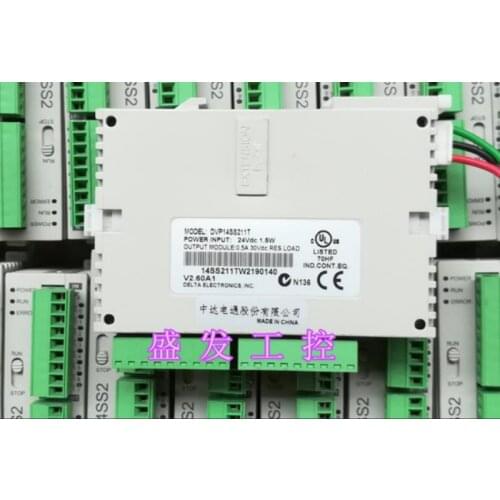 90% yeni orijinal Delta PLC DVP14SS211T / DVP14SS211R / DVP14SS11T2