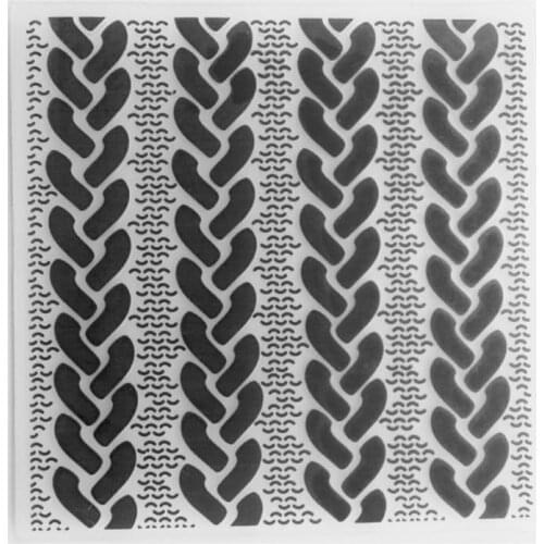 Plastic Embossing Folder Template DIY Scrapbook Photo Album Card Making Decoration Crafts-S001