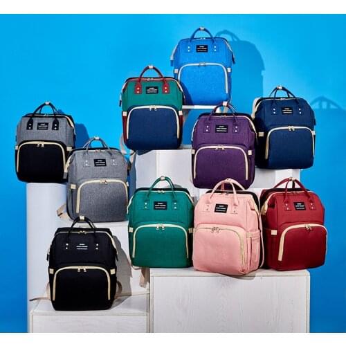 Fashion Mummy Maternity Nappy Bag Brand Large Capacity Baby Bag Travel Backpack Nursing Bag for Baby Care Baby Diaper Bag