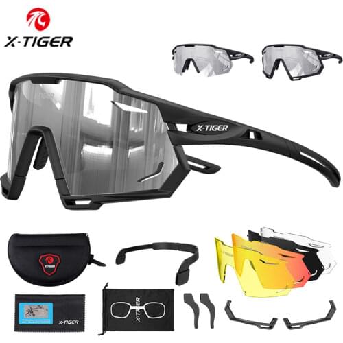 X-TIGER Cycling Sunglasses Polarized UV400 Bicycle Eyewear New Original Dual-purpose Design Frame Sports Fishing Cycling Glasses