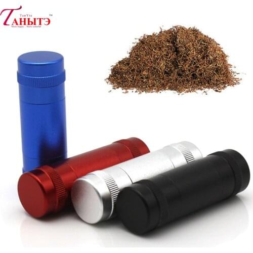 Herb grinder Metal Pollen Tobacco Press Presser Compressor Spice Presser Crusher Herb Grinder Smoking Hookah Tobacco Accessories