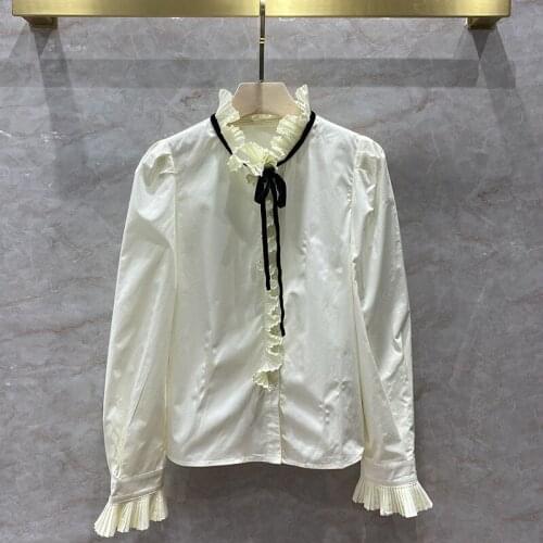 Женские рубашки с рюшами Urumbassa China At AliExpress