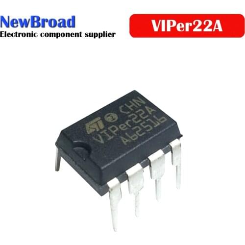 5PCS VIPer22A DIP8 VIPer22 DIP 22A DIP-8 new and original IC