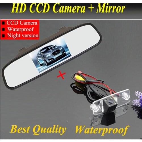 4.3 Inch TFT LCD Screen Car Rear View Camera With Monitor + Reversing Car Camera For Hyundai Elantra Terracan Tucson Accent