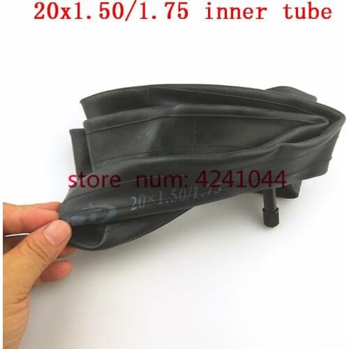 Free shipping 20 x1.50/1.75 inner tube 20X1.50 20x1.75 20 inch folding bicycle childrens cycle BMX E-bike tire inner tube