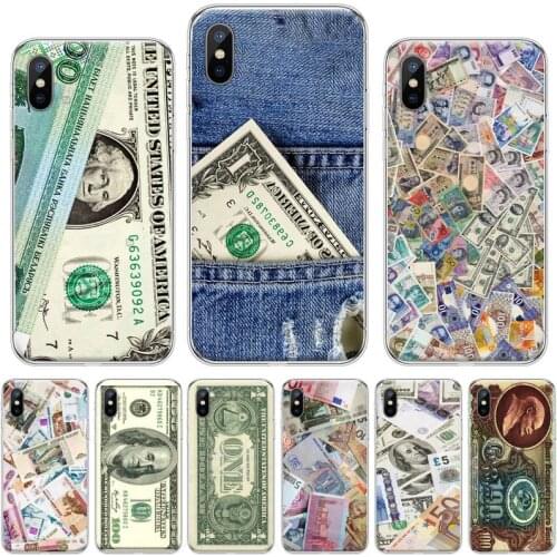 Money cash Ruble dollar pattern Phone Case For iphone 12 5 5s 5c se 6 6s 7 8 plus x xs xr 11 pro max mini luxury funda coque
