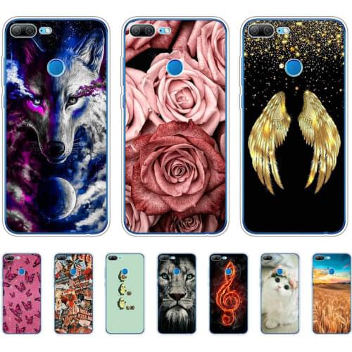 Soft Phone Shell Case For Huawei Honor 9 Soft TPU Silicon Back Case For Huawei Honor 9 lite Cover Full Protective Coque