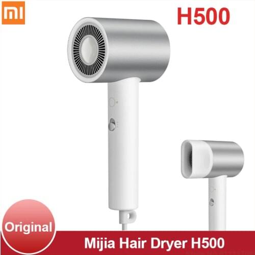 Xiaomi Mijia Water ion Hair Dryer H500 Professional Hair dryer With Diffuser Portable Intelligent Temperature Control hairdryer