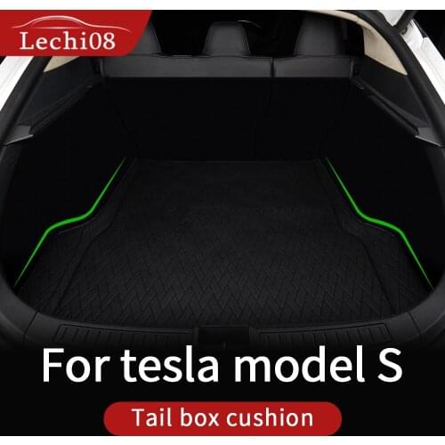 Leather trunk For Tesla model S trunk mat Tesla model S accessories tesla S accessoires