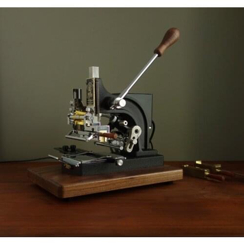 Leather stamping machine Special paper bronzing, copper stamp, bronze logo leather goods, marking, embossing Handmade leather