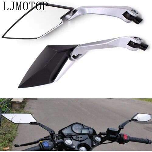 1 Pair Motorcycle RearView Mirror Handlebar Side Mirrors 8 10mm For BMW F800ST f 800 r HP2 Enduro K1200R K1200S k 1200 r K1200 S