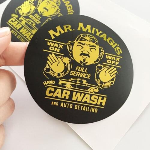 Very Cheaper Custom Packaging Label logo Black Round Gold Foil Stickers Printing For Clothing Bags