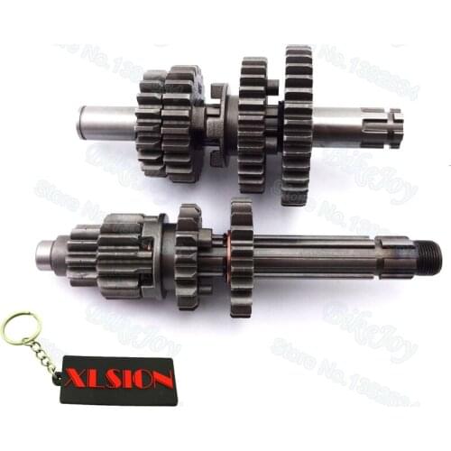 YX160 Transmission Main & Counter Shaft with Gear Box for Horizontal YX 160cc Pit Dirt Pitmotard Bike Stomp Orion Thumpstar SDG
