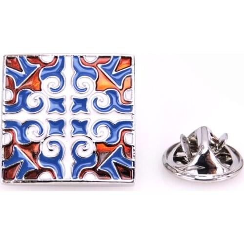 High end mens Brooch new badge Brooch Pin Pin Blue Brooch mens Wedding Shirt jewelry accessories pin gift