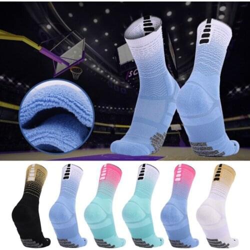 High Quality Sports Basketball Socks Breathable Bicycle Socks Men And Women Outdoor Sports Racing Cycling Socks