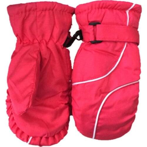 Winter Children Ski Gloves Thickened Warm Ski Gloves Waterproof Windproof Outdoor Gloves Cycling Sport