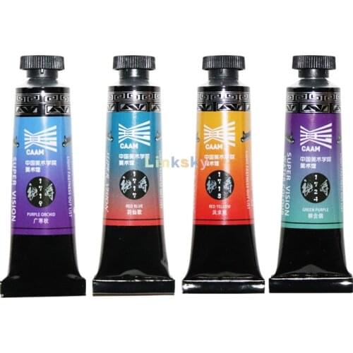 Super Vision 10 Color 15ml tubular Aquarela,Layered Color Watercolor Pigment, Special Color Illustration Fossil Antiquity