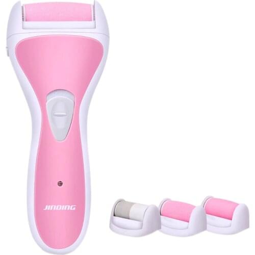 Free shipping Jinding 2In1 New Style Reachargeable Callus Remover Electric Foot File Pedicure Care Tool for Feet Care USB Plug