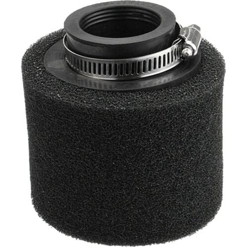Black 38Mm Double Foam Air Filter Pod 110/125/150Cc Pit Dirt Bike Quad Atv Buggy