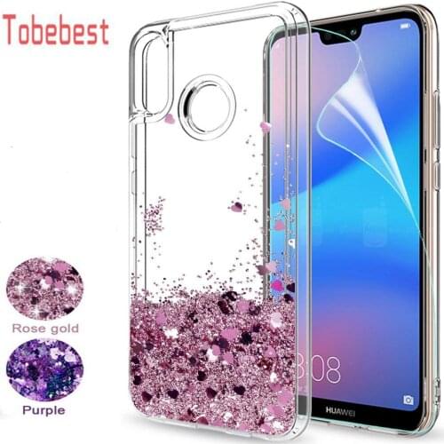 Dynamic Liquid Quicksand Glitter Case For Huawei P20 Lite Coque P8 P9 P10 P20 Mate 10 20 Lite Pro Y5 Y6 Y9 2018 Silicone Cover
