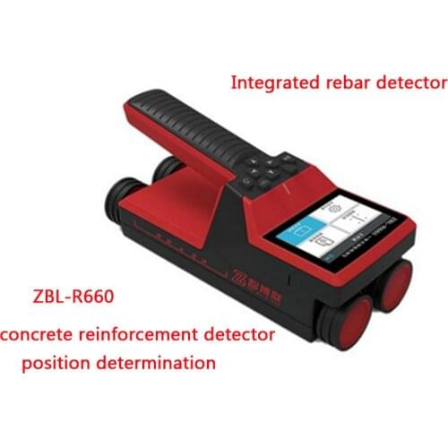 ZBL-R660 Integrated Concrete Rebar Scanner Detector Locator ZBLR660 Concrete Reinforcement Detector Determine Position