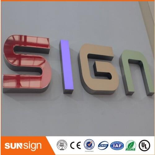 Custom LED indoor sign letters for weddings decoration