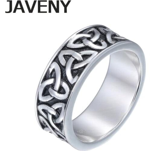 925 Sterling Silver Jewel Female Irish Celtics Keltic Knot Bridal Wedding Engagement Rings for Women Accessories Party Gifts