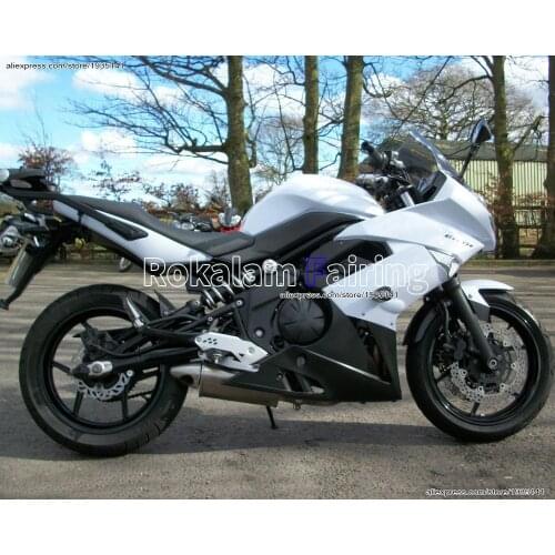 ABS Fairing Kits For Kawasaki Ninja 650R ER6F 2009 2010 2011 ER-6F 09 10 11 ER 6F White Black Motorcycle Fairing Kit