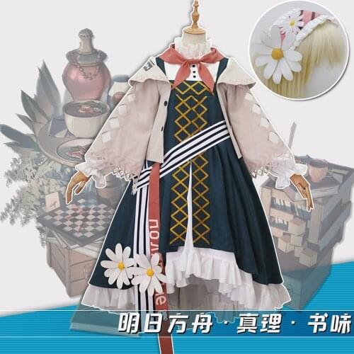 Game Arknights Istina Cosplay Costume Outfit Lolita Dress for Halloween Carnival Party Events Anime Adult COS Christmas Gift