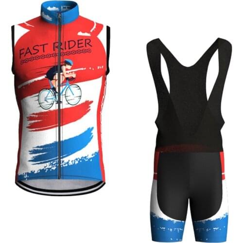 LairschDan mens summer sleeveless cycling jersey set 2021 pro team triathlon bike gilet cycle wear woman cycling vest mtb suit