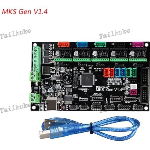 3D Printer Motherboard MKS Gen V1.4 Ramps1.4 & 2560 All-in-one Board Control Board DIY Accessories