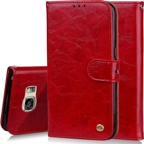 Luxury leather Flip case sFor samsung Galaxy s6 s6edge wallet case for samsung s6 s6 edge coque wallet cover stand phone cases