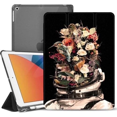 Rebirth Astronaut Silicone ipad Case For 10.9 inch Air 4 2020 10.5 inch iPad Pro 7th Generation 5th 12.9 Pro 2018 Mini 4 5 Cover