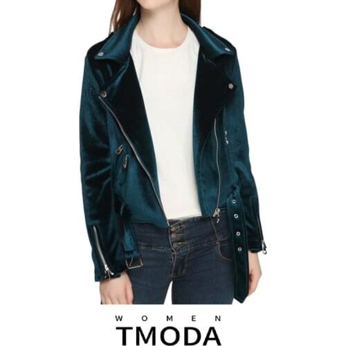 Женские модные кожаные куртки T MODA China At AliExpress