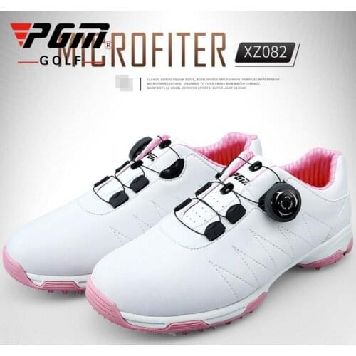 PGM Women Golf Shoes Breathable Lightweight Golf Sneakers Ladies Wearable Sports Sneakers EU35-39 AA51026