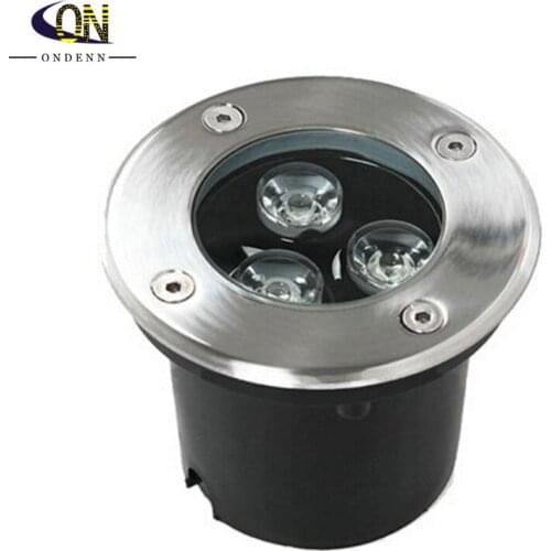 10pcs/lot 3W Led Underground Light,DC12V AC85-265V Input,Underground Lamp, Led Spotlight,led floor uplighter led deck light