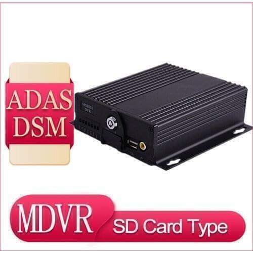 AHD 1080p mobile digital video mdvr support 8channel real-time video inputs with ADAS DMS