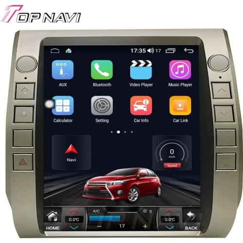 Android 10.0 Octa Core 6G+128G For Toyota Tundra 2014-2019 Auto GPS Navigation Radio Stereo 12.1 Inch Tesla Style Tape Recorder