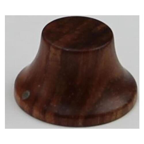 1 PCS Hat Shape Knobs Wood Knobs 25*14 for Bass Or Guitar