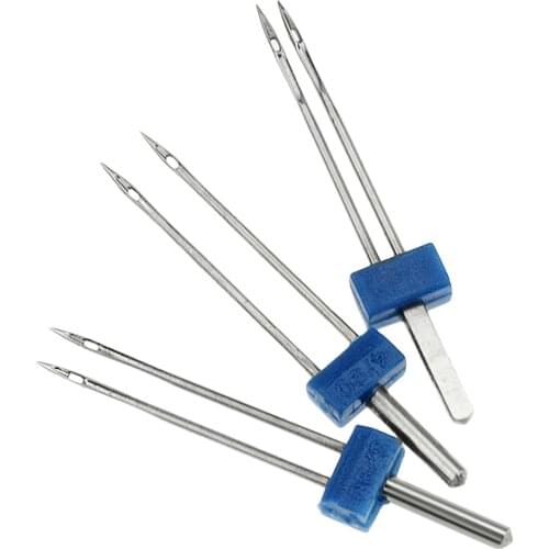 3pcs 2mm 3mm 4mm stretch Double Twin Needle Pins Sewing machine Needlework tool
