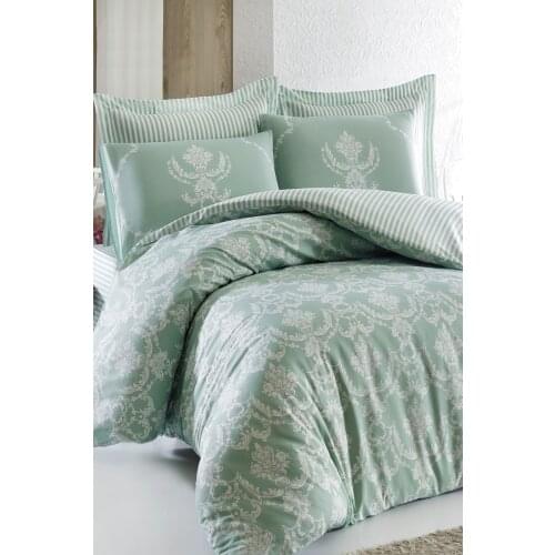 100% Natural Cotton Duvet Cover Set Double Pure Watery Women Men Young Colorful Kids Quality Stylish Gift Convenient Home Bedroo